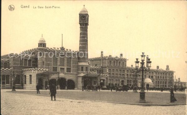 Gand Belgien La Gare Saint Pierre
