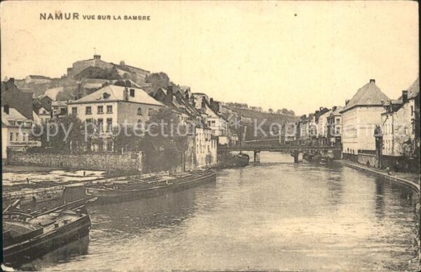 Namur Wallonie Vue sur la Sambre