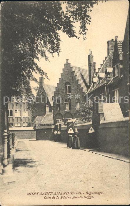 Gand Belgien Mont St Amand Beguinage Coin de la Plai