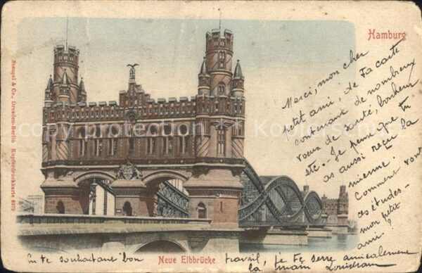 Hamburg Neue Elbbrücke