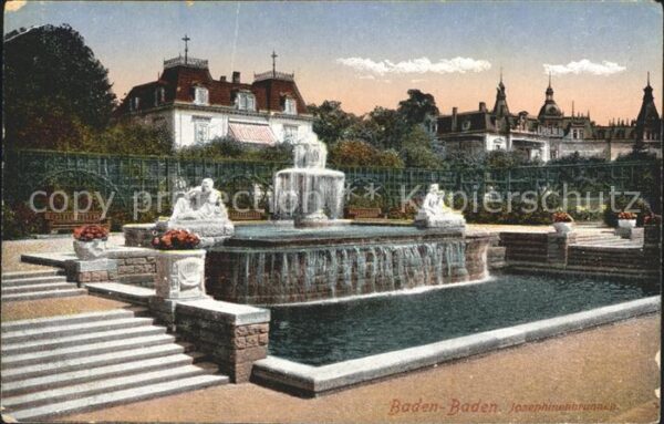 Baden-Baden Josephinnenbrunnen