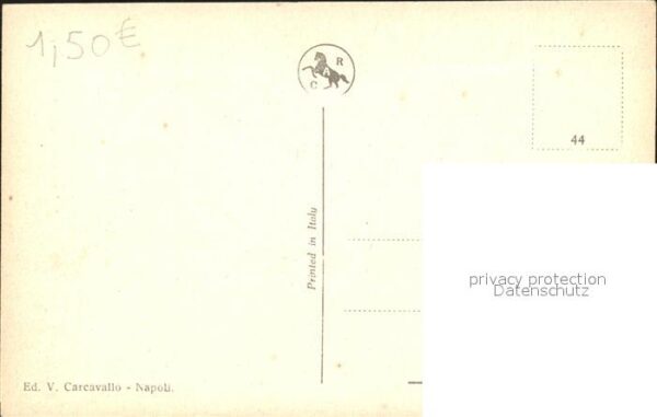 Napoli Neapel Ingresso Villa Nazionale – Bild 2