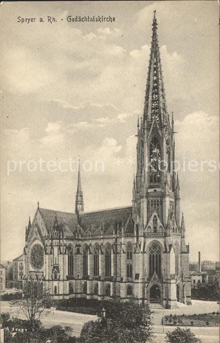Speyer Rhein Gedächtniskirche