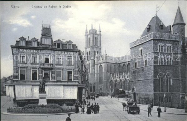 Gand Belgien Chateau de Robert le Diable
