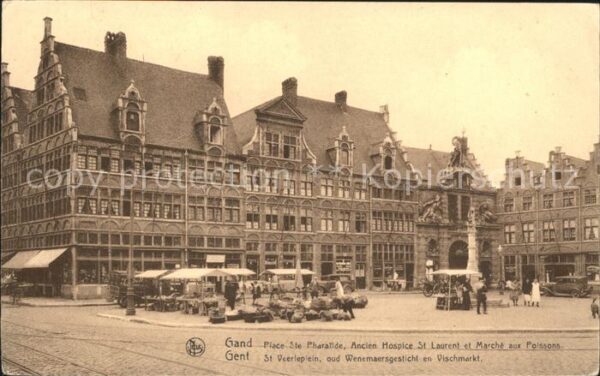 Gand Belgien Place Ste Pharailde Ancien Hospice St L