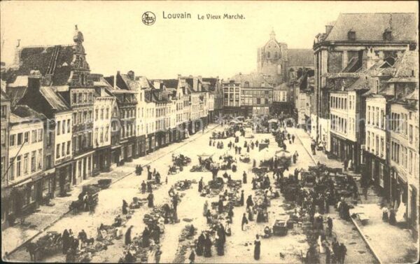 Louvain Flandre Le Vieux Marche