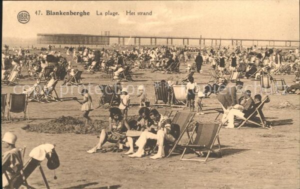 Blankenberghe La plage