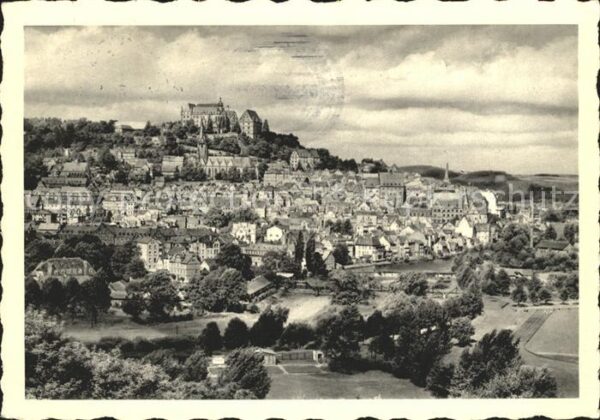 Marburg Lahn Totalansicht