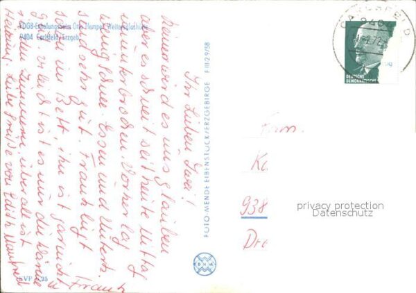 Carlsfeld Erzgebirge FDGB Erholungsheim Otto Hempel – Bild 2
