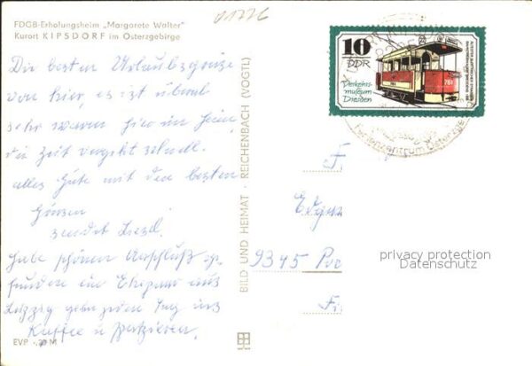 Kipsdorf FDGB Erholungsheim Margarete Walter – Bild 2
