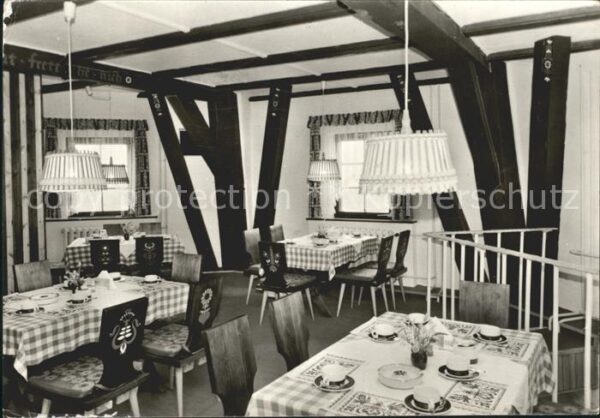 Banzkow Gaststätte Lewitzmühle Gastraum