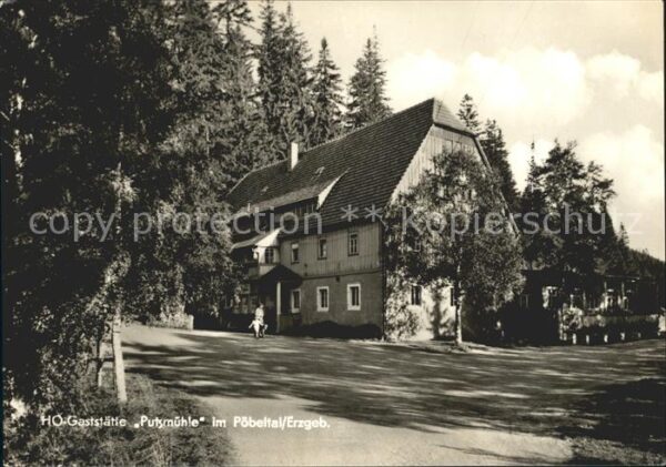 Poebeltal HO Gaststätte Putzmühle