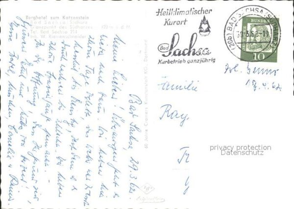 Bad Sachsa Harz Berghotel zum Katzenstein – Bild 2