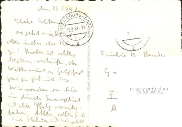 Luxemburg Luxembourg Vorstadt Grund – Bild 2