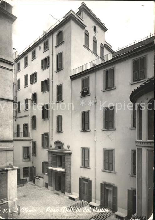 Roma Rom Casa Pallotti dal Cortile