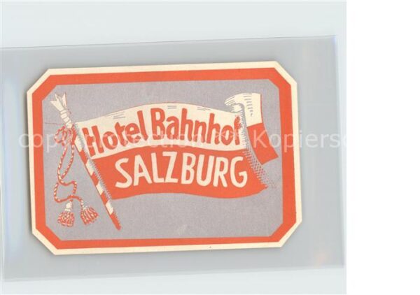 Salzburg Oesterreich Hotel Bahnhof