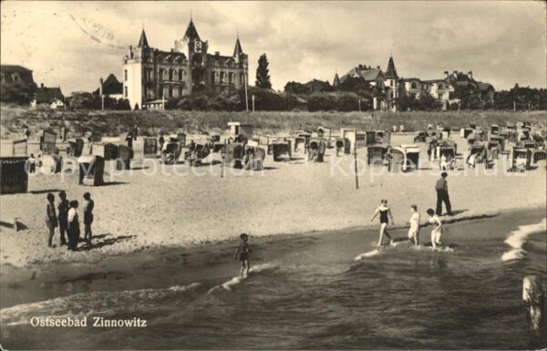 Zinnowitz Ostseebad Usedom Strand