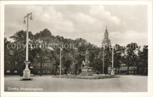Genthin Hindenburgplatz