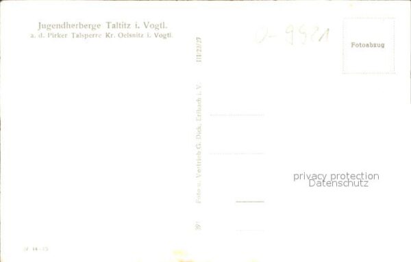 Taltitz Oelsnitz Vogtland Jugendherberge – Bild 2