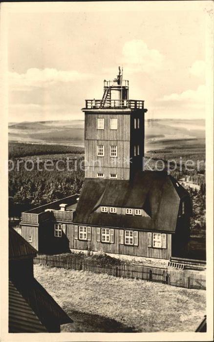 Fichtelberg Oberwiesenthal Wetterwarte