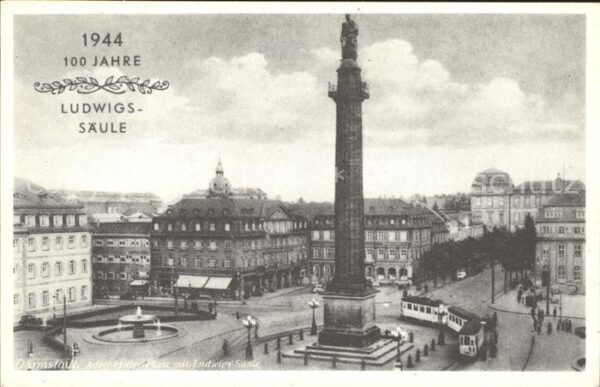 Darmstadt Ludwigsmonument A.-H.-Platz