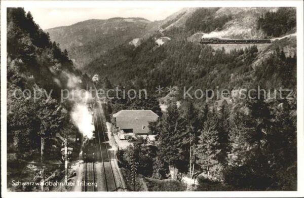 Triberg Schwarzwald Schwarzwaldbahn