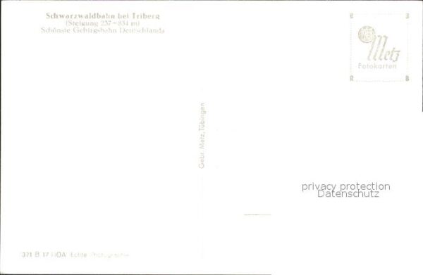 Triberg Schwarzwald Schwarzwaldbahn – Bild 2