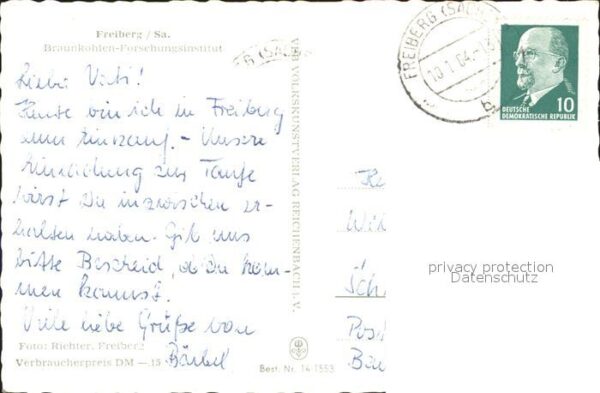 Freiberg Sachsen Braunkohlen-Forschungsinstitut – Bild 2
