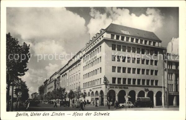 Berlin Unter den Linden Haus der Schweiz