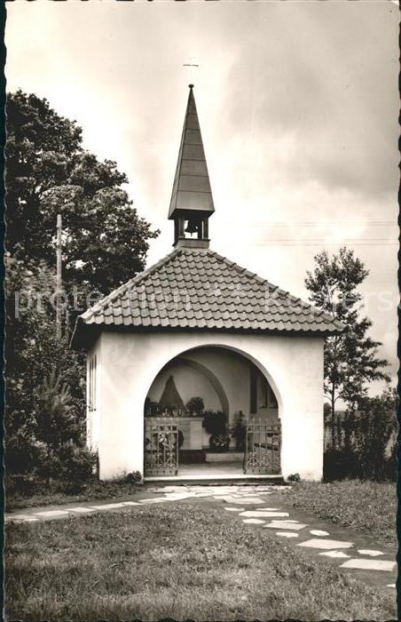 Waltrup Westfalen Kriegergedächtniskapelle Madonna der La