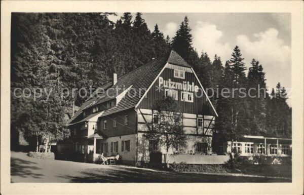 Oberpoebel Gaststätte-Fremdenhof Putzmühle