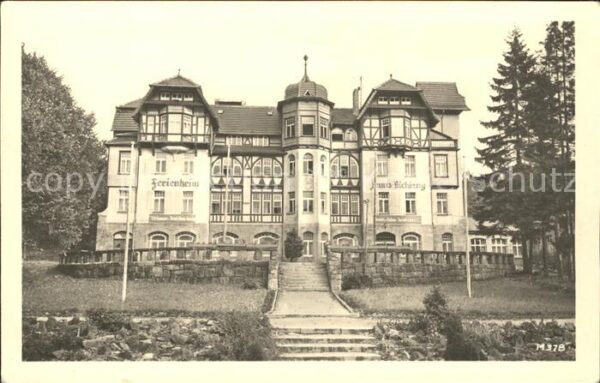 Schierke Harz Ferienheim Franz Mehring