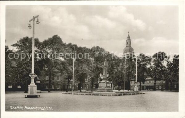 Genthin Hindenburgplatz