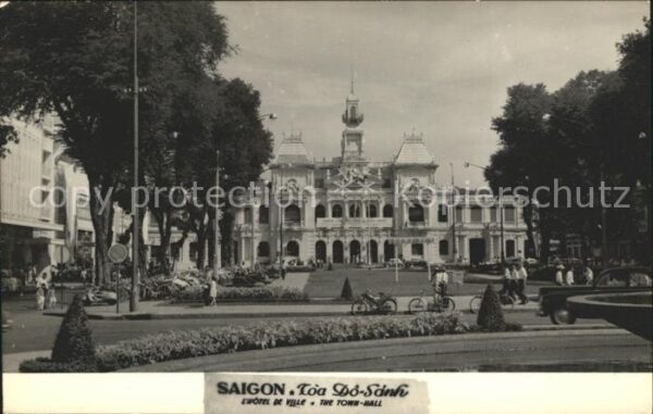 Saigon Toa Do-Sanh Hotel de Ville Town-Hall