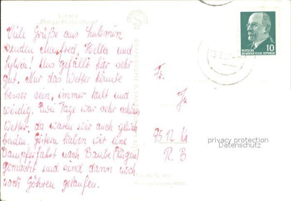 Lubmin Ostseebad Philipp-Müller-Heim – Bild 2
