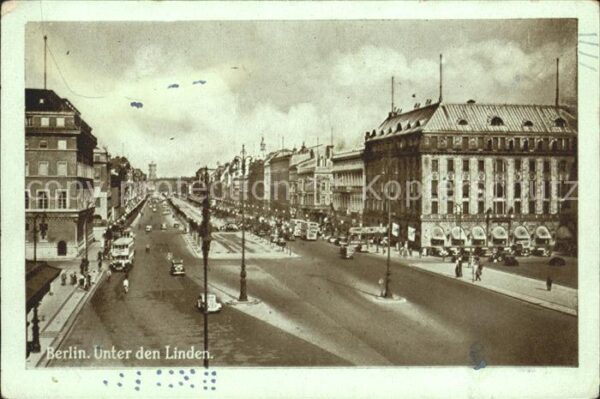 Berlin Unter den Linden