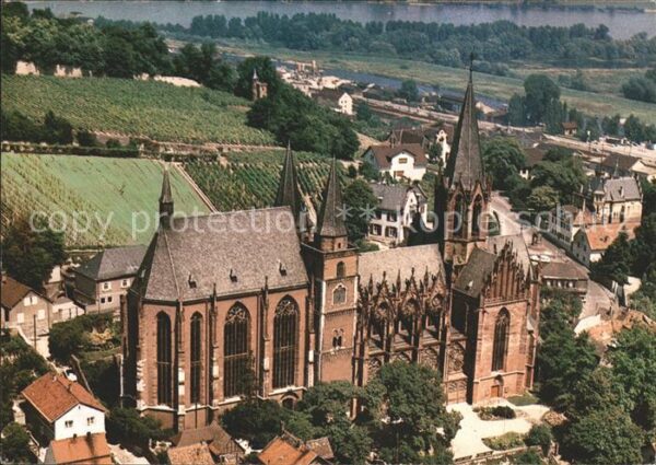 Oppenheim Katharinenkirche Fliegeraufnahme