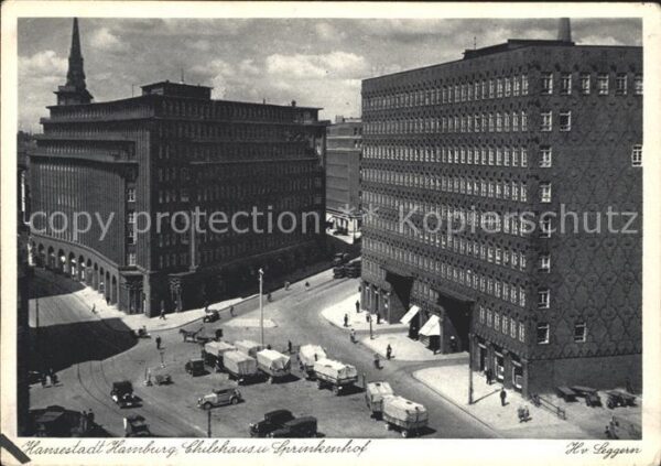 Hamburg Chilehaus Sprinkenhof
