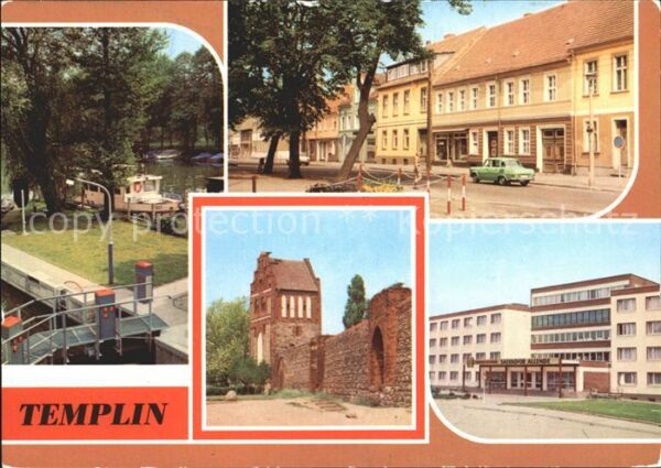 Templin Erholungsheim Salvador Allende Stadtmau