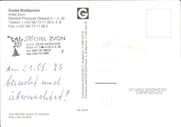 Ceske Budejovice Hotel Zvon – Bild 2