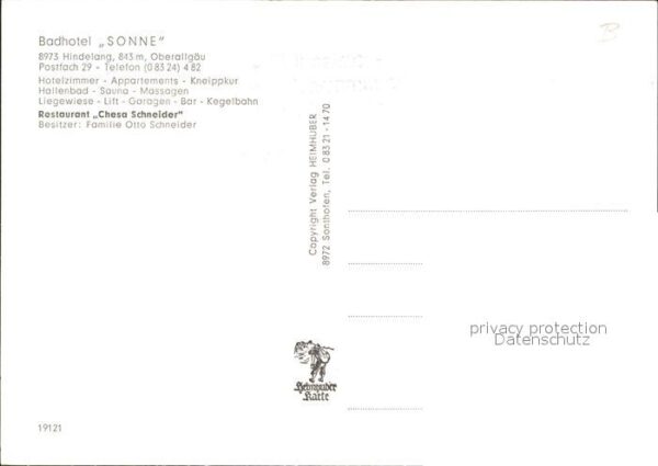Hindelang Badhotel Sonne – Bild 2