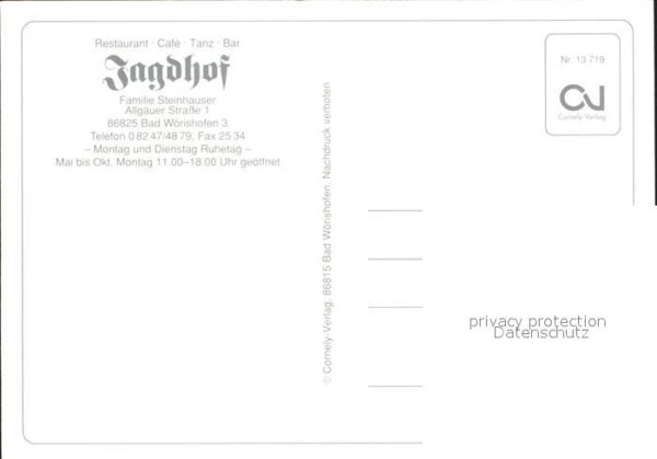 Bad Woerishofen Restaurant Jagdhof – Bild 2