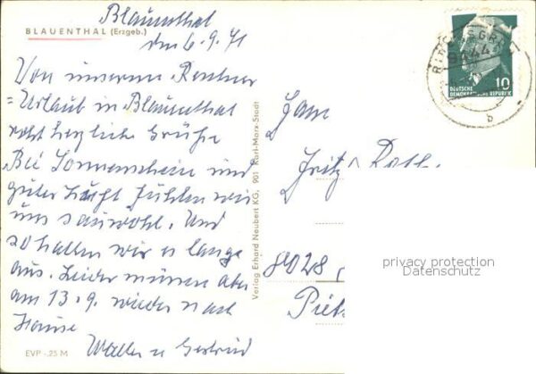 Blauenthal Erzgebirge – Bild 2