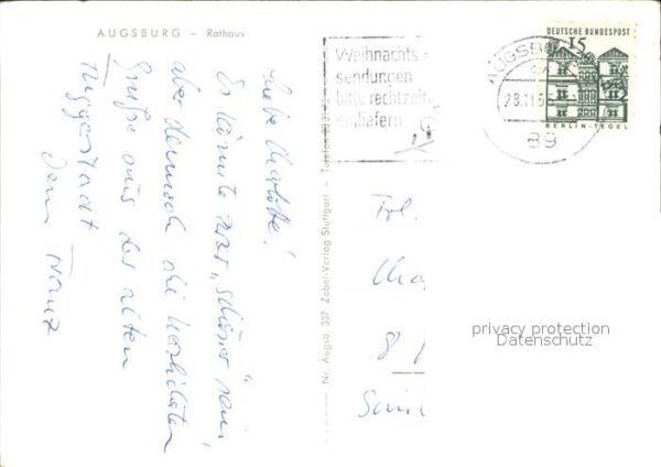 Augsburg Rathaus – Bild 2