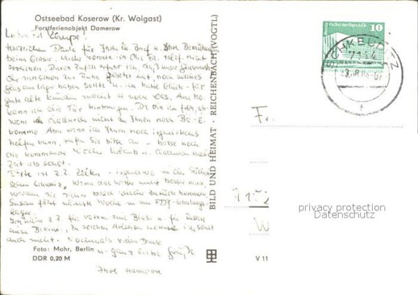 Koserow Ostseebad Usedom Forstferienobjekt Damerow – Bild 2