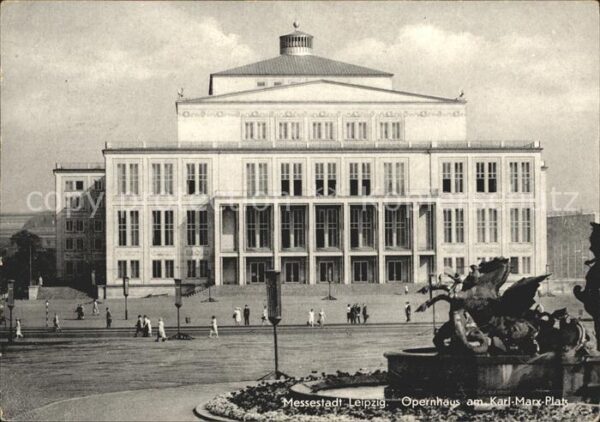 Leipzig Opernhaus Karl-Marx-Platz