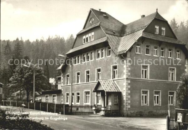 Baerenburg Sachsen Erholungsheim