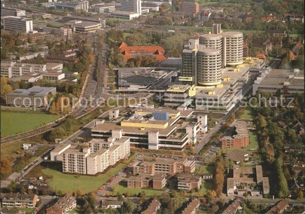 Muenster Westfalen Neubau Zentralklinikum Fliegeraufnahme