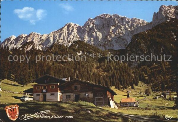 Scheffau Wilden Kaiser Kaindl-Hütte Steinberg
