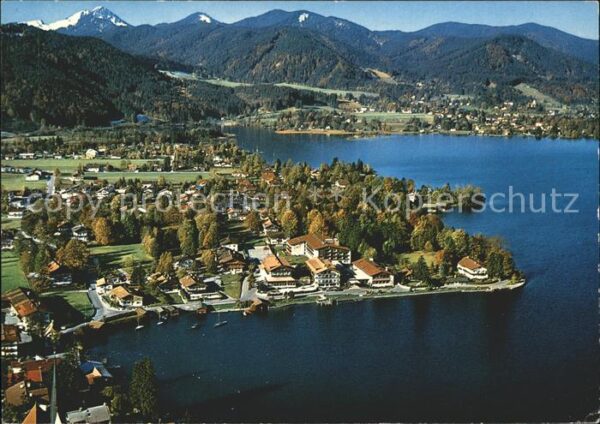 Rottach-Egern Seehotel Überfahrt Fliegeraufnahme